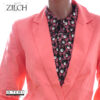 Z21.19 CLOUD9 Suus Long Blazer 241LIN26 Coral - Afbeelding 6