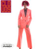 Z21.19 CLOUD9 Suus Long Blazer 241LIN26 Coral - Afbeelding 7