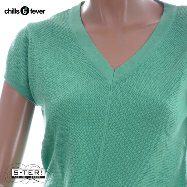 S6.8 CHILLS EN FEVER TOP LOES GREEN - Afbeelding 2
