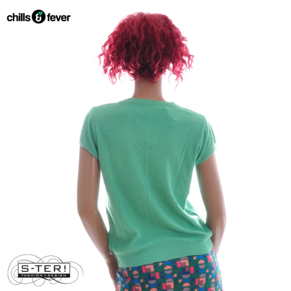 S6.8 CHILLS EN FEVER TOP LOES GREEN - Afbeelding 3