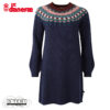 W5.12 danefae DANESUKKERTOP SWEATER DRESS 1183 DARK NAVY - Afbeelding 2