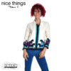 W38.59 Nice Things wild horses pannout shirt WWT100 ecru