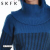 W16.15 SKFK REBEKA gotz sweater WSW00660 ocean blue - Afbeelding 3