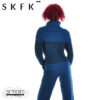 W16.15 SKFK REBEKA gotz sweater WSW00660 ocean blue - Afbeelding 4