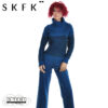 W16.15 SKFK REBEKA gotz sweater WSW00660 ocean blue - Afbeelding 2