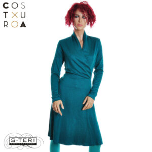 W24.7 Costura  DEBBIE DRESS TWEETY SMARAGD