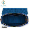 W25.57 Pip Studio FRANCES CROSS BODY FLAP FLORES FELICES DARK BLUE 25X9X21,5 CM - Afbeelding 2