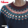 W5.12 danefae DANESUKKERTOP SWEATER DRESS 1183 DARK NAVY - Afbeelding 7