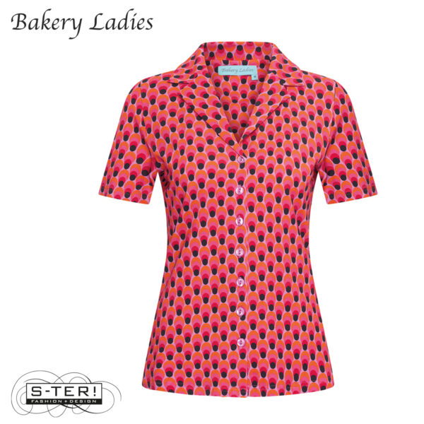 S2.4 Bakery Ladies Blouse PEGGY BL51OCE107 drop LILAC - Afbeelding 2