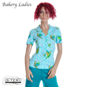 S2.3 Bakery Ladies Blouse PEGGY BL51OCE107 KOLIBRI MENTHOL
