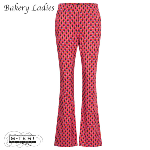 S2.7 Bakery Ladies FLARED PANTS BL51TCE400 drop lilac - Afbeelding 2