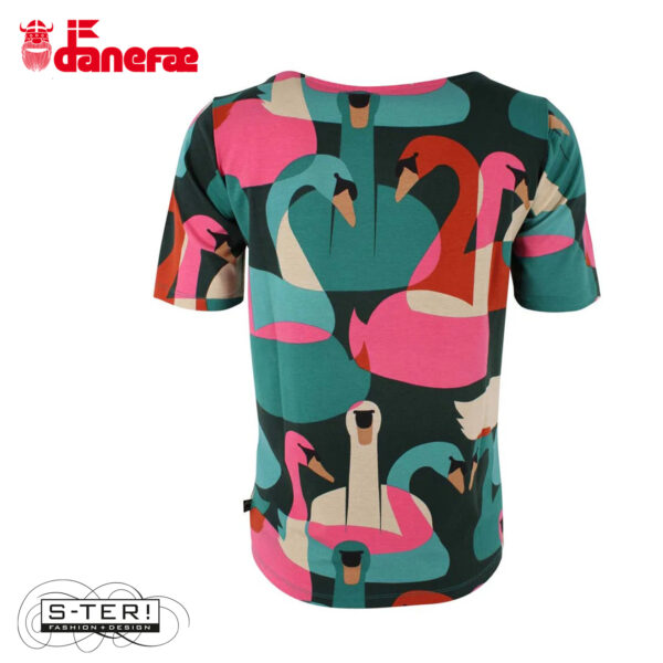 S5.11 danefae DANEBOAT NECK MODAL TEE DEEP FOREST SWANOSCOPE - Afbeelding 2