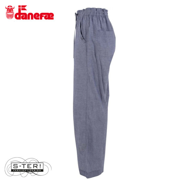 S5.4 DANEFAE DANENYNNE CHAMBREY PANTS LIGHT CHAMBREY - Afbeelding 3