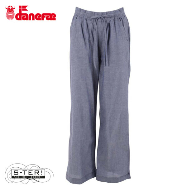 S5.4 DANEFAE DANENYNNE CHAMBREY PANTS LIGHT CHAMBREY - Afbeelding 2