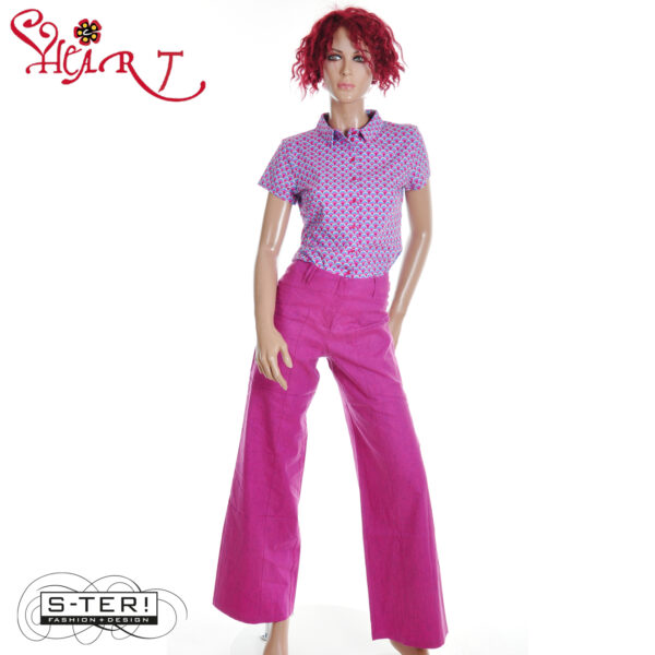 S26.16 HEART triangle trousers HA018 LNS W18 LAVENDEL - Afbeelding 3