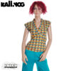 S12.5  Kali-yog MIRA SHIRT PSYCHE BLUE