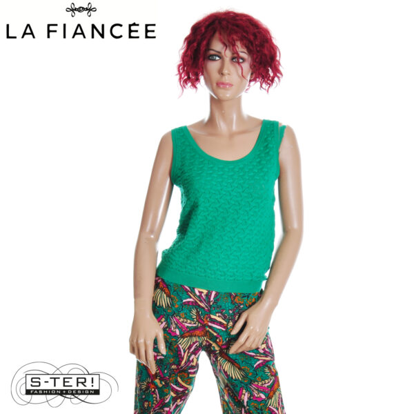 S17.1 La Fiancee AJANI TOP PFTA2504 GREEN
