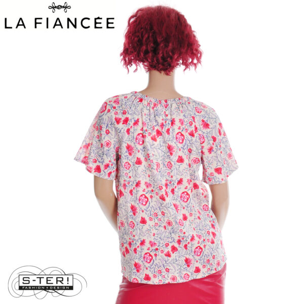 S17.15 La Fiancee KLERVIA TOP SINES BEIGE EFTK2547 - Afbeelding 2
