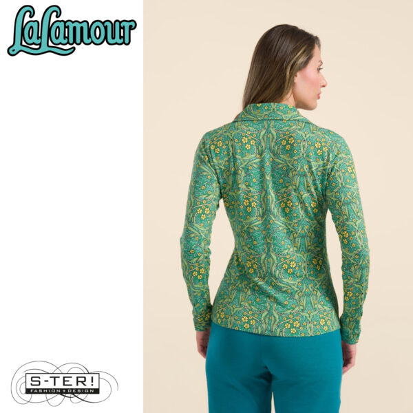 S31.9 Lalamour Sarah blouse LS LASU25131 curly wurly - Afbeelding 3
