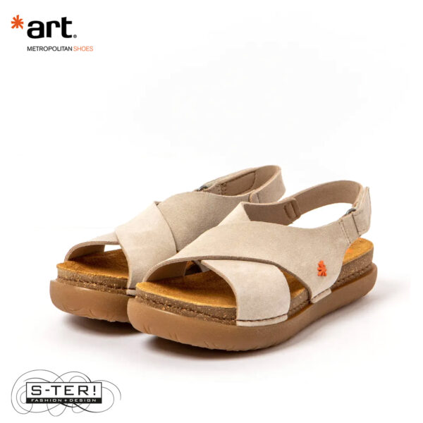 S27.3 ART RHODES 1710S SILK SUEDE CREAM