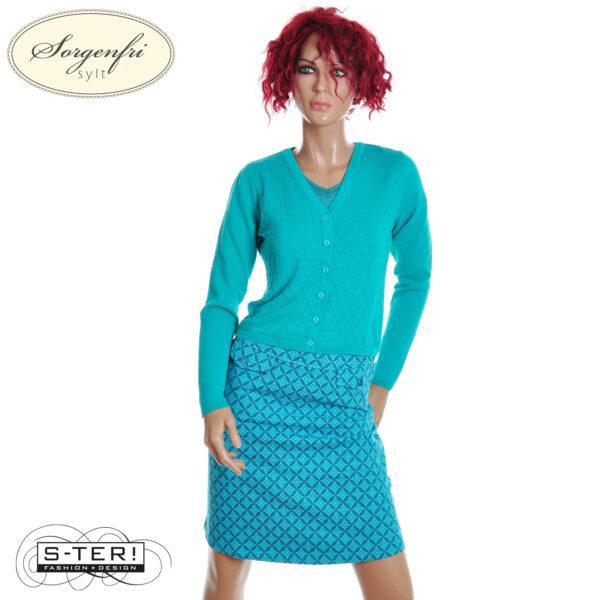 S11.11 LYKKA DU NORD DAIRINE SKIRT 03251-0010 OCEAN