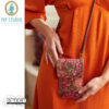 S25.13 Pip Studio Peggy phone bag Querida red - Afbeelding 3