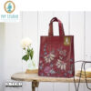 S25.12 Pip Studio Promotional bag flower festival red - Afbeelding 3