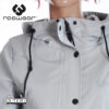 S14.17 Ragwear HUSTY RAIN  2511-60039 LIGHT GREY - Afbeelding 3
