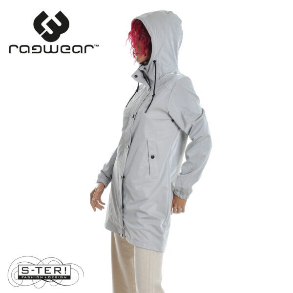 S14.17 Ragwear HUSTY RAIN  2511-60039 LIGHT GREY - Afbeelding 2