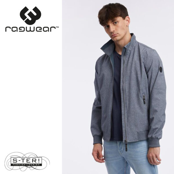 S14.3 Ragwear COLLWIE jacket 2512-60005 NIGHT BLUE - Afbeelding 4