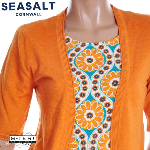 S7.47 Seasalt Cornwall Maria cardigan marigold - Afbeelding 3
