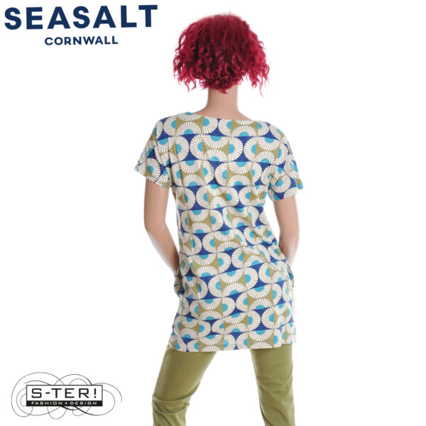 S7.46 Seasalt Cornwall ocean gaze tunic sun geo poseidon - Afbeelding 3