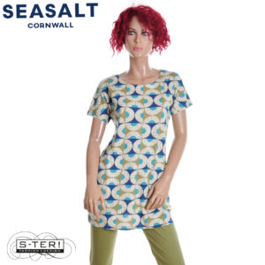 S7.46 Seasalt Cornwall ocean gaze tunic sun geo poseidon