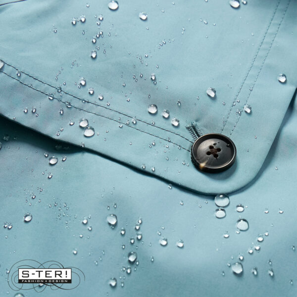 S7.22 Seasalt Cornwall penweathers trench coat hail - Afbeelding 3