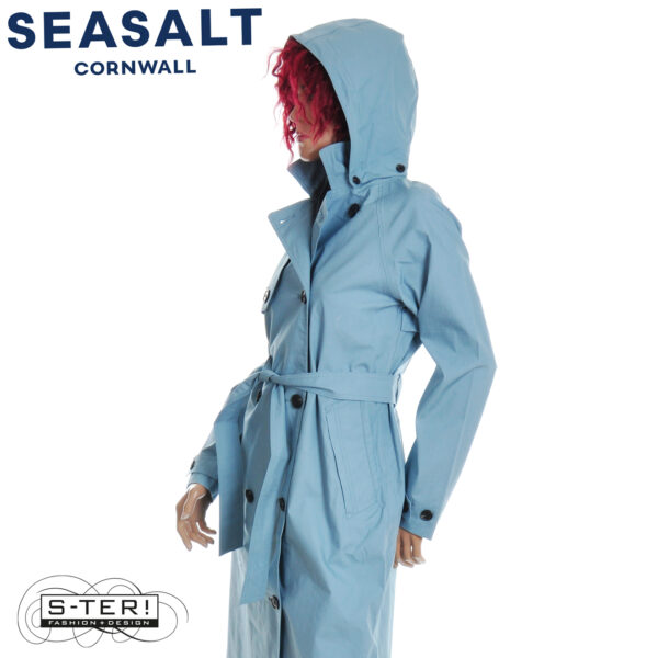 S7.22 Seasalt Cornwall penweathers trench coat hail - Afbeelding 6