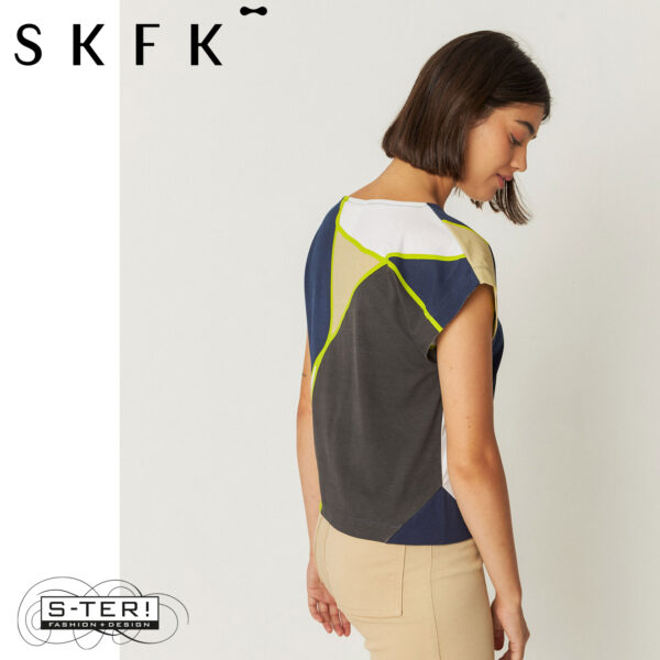 S16.40 SKFK EIDER T-SHIRT STS01098 PATCHES - Afbeelding 4