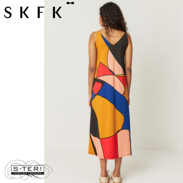 S16.24 SKFK MARTINA GOTS DRESS SDR01458 PATCHES - Afbeelding 2