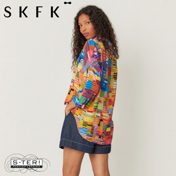S16.29 SKFK MATTINA SHIRT SSH00579 GREMS - Afbeelding 5