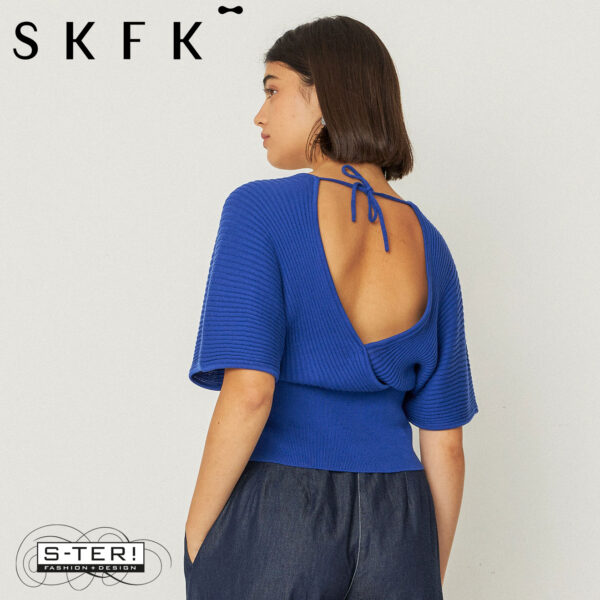 S16.39 SKFK TALA T-SHIRT STS01080 INDIGO BLUE - Afbeelding 2