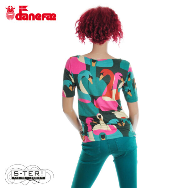 S5.11 danefae DANEBOAT NECK MODAL TEE DEEP FOREST SWANOSCOPE - Afbeelding 6