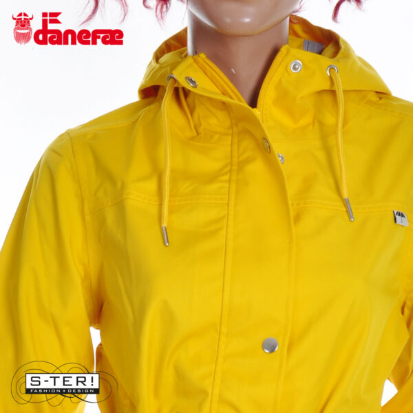 S5.2 DANEFAE danerainlover rain softshell dark yellow - Afbeelding 8