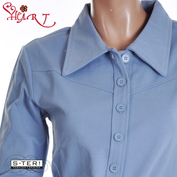 S26.4 HEART SIDNEY JACKET CPS A29 light blue - Afbeelding 3