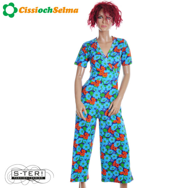 S32.2 Cissi och Selma britta jumpsuit humlesurr blâ