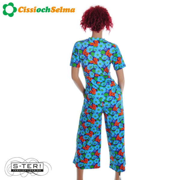 S32.2 Cissi och Selma britta jumpsuit humlesurr blâ - Afbeelding 6