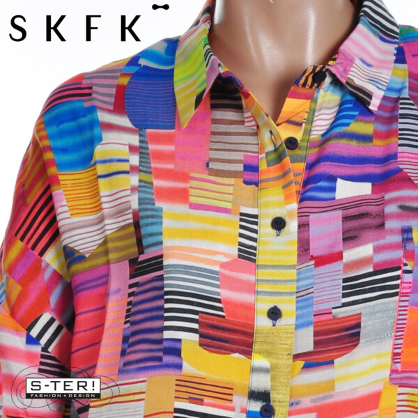S16.29 SKFK MATTINA SHIRT SSH00579 GREMS - Afbeelding 8