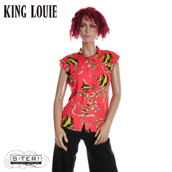 S9.17 King Louie amy blouse orne 09601 tweed orange