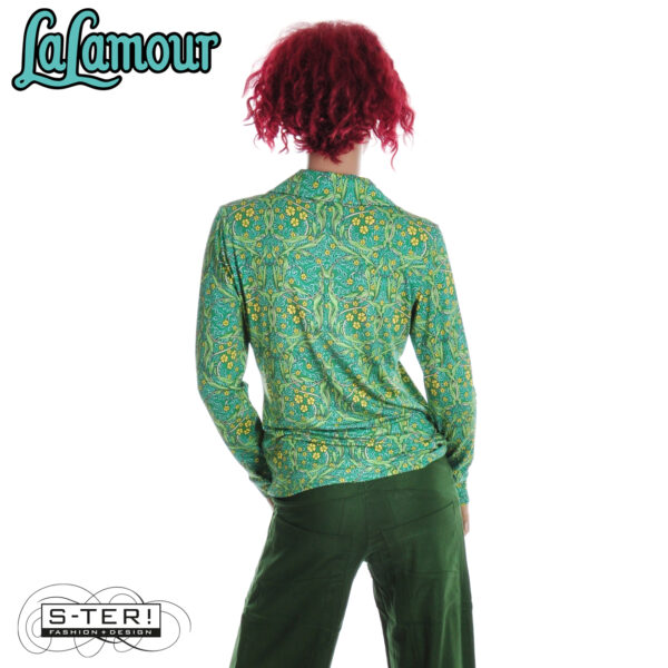 S31.9 Lalamour Sarah blouse LS LASU25131 curly wurly - Afbeelding 5