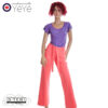 S31.17 Lalamour Sue trousers punta di roma LASU25263 coral