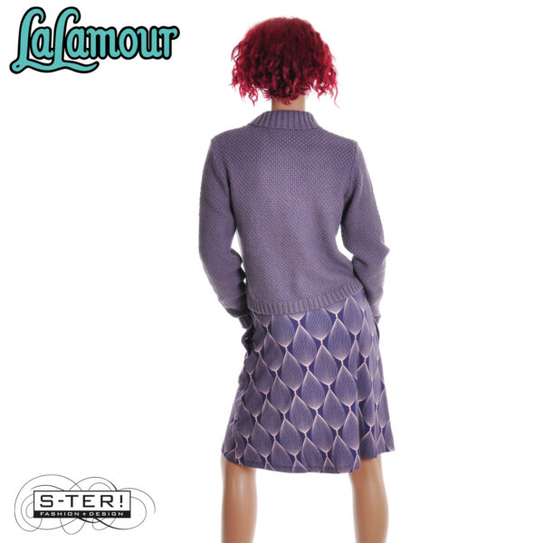 S31.19 Lalamour Demi skirt LASU25272 big grafhic oval - Afbeelding 8
