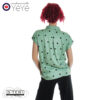 S13.2 Mademoiselle Yéyé AND NOW BLOUSE 51222C GREEN - Afbeelding 3